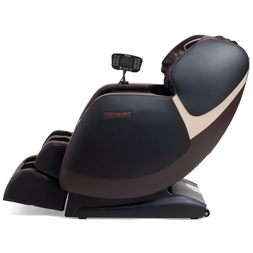 Массажное кресло VictoryFit VF-M76 Brown (цвет обивки: коричневый)