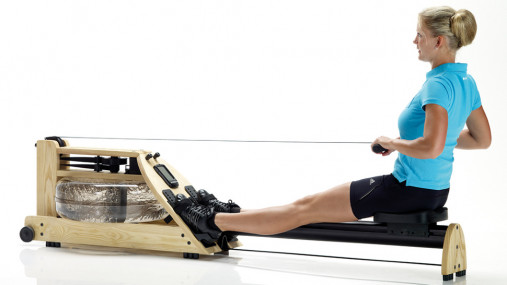 Гребной тренажер WATERROWER A1 Studio с дисплеем S4 (ясень окрашенный черный) Гребной тренажер WATERROWER A1 Studio с дисплеем S4 (ясень окрашенный черный)