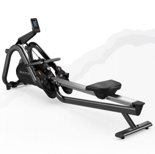 Гребной тренажер профессиональный магнитный MATRIX ROWER RXP-WF с датчиком RF