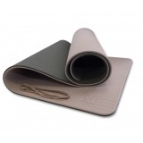 Мат для йоги 10 мм двухслойный премиум Original Fit.Tools 