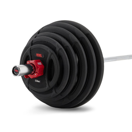 Диск олимпийский обрезиненный с двумя хватами 25 кг REBEL