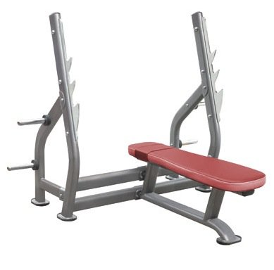 Олимпийская горизонтальная скамья со стойками AeroFit IT IT714 