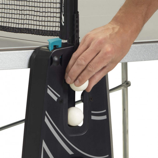 Всепогодный теннисный стол CORNILLEAU Outdoor 100X для улицы (темно-синий) с сеткой Всепогодный теннисный стол CORNILLEAU Outdoor 100X для улицы (темно-синий) с сеткой