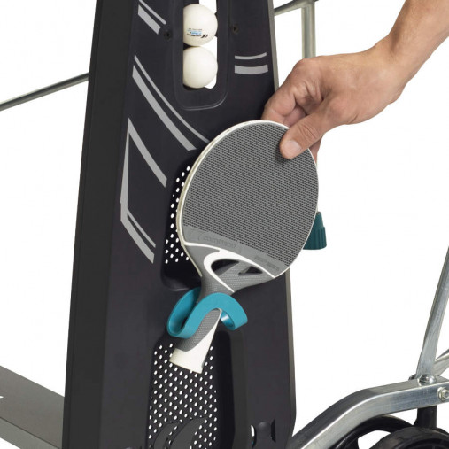 Всепогодный теннисный стол CORNILLEAU Outdoor 100X для улицы (темно-синий) с сеткой Всепогодный теннисный стол CORNILLEAU Outdoor 100X для улицы (темно-синий) с сеткой