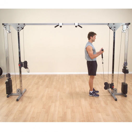 Силовой тренажер кроссовер Body-Solid ProClub GCCO150S со стеками 73 кг. Силовой тренажер кроссовер Body-Solid ProClub GCCO150S со стеками 73 кг.