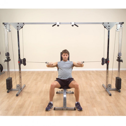 Силовой тренажер кроссовер Body-Solid ProClub GCCO150S со стеками 73 кг. Силовой тренажер кроссовер Body-Solid ProClub GCCO150S со стеками 73 кг.