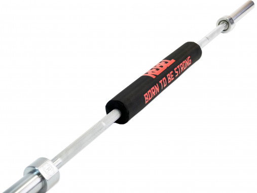 Широкая смягчающая накладка на гриф 60 см REBEL для упражнений на ягодичный мостик Широкая смягчающая накладка на гриф 60 см REBEL для упражнений на ягодичный мостик