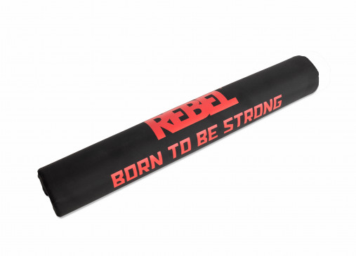 Широкая смягчающая накладка на гриф 60 см REBEL для упражнений на ягодичный мостик Широкая смягчающая накладка на гриф 60 см REBEL для упражнений на ягодичный мостик