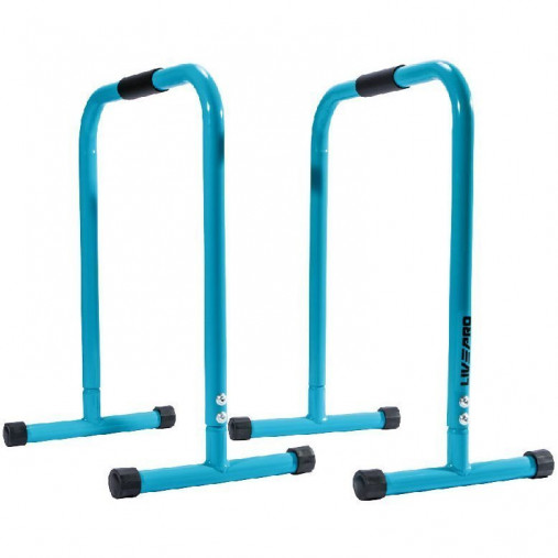 Опоры LIVEPRO Parallettes черный/синий Опоры LIVEPRO Parallettes черный/синий