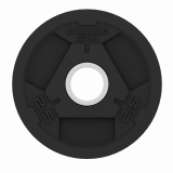 Диск олимпийский BRONZE GYM обрезиненный 2,5 кг