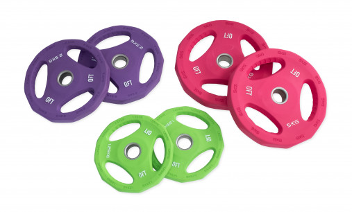 Комплект дисков для памп-штанги Original FitTools (PRO-04) Комплект дисков для памп-штанги Original FitTools (PRO-04)