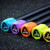 Гимнастическая палка LIVEPRO Weighted Bar 4 кг, красный/черный