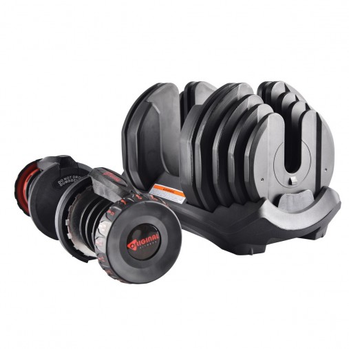 Регулируемая гантель Original Fitness 40 кг с 15 уровнями регулировки от 4,5 до 40кг Регулируемая гантель Original Fitness 40 кг с 15 уровнями регулировки от 4,5 до 40кг