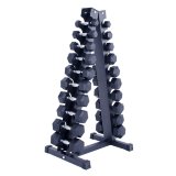 Стойка для 10 пар гексагональных гантелей &quot;Елочка&quot; OFT