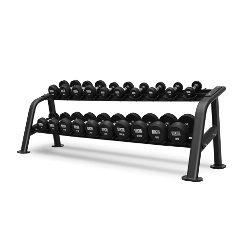 Набор обрезиненных гантелей , 2.5-25 кг - 10 пар BRONZE GYM BGDBR025-250 Набор обрезиненных гантелей , 2.5-25 кг - 10 пар BRONZE GYM BGDBR025-250