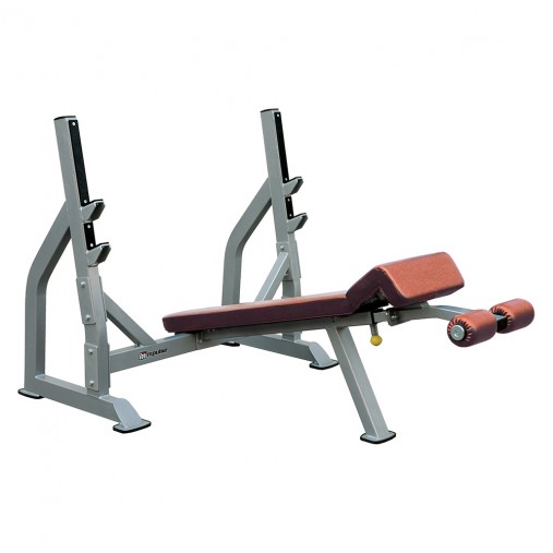 Олимпийская скамья для жима с отрицательным наклоном AeroFit IF IFODB