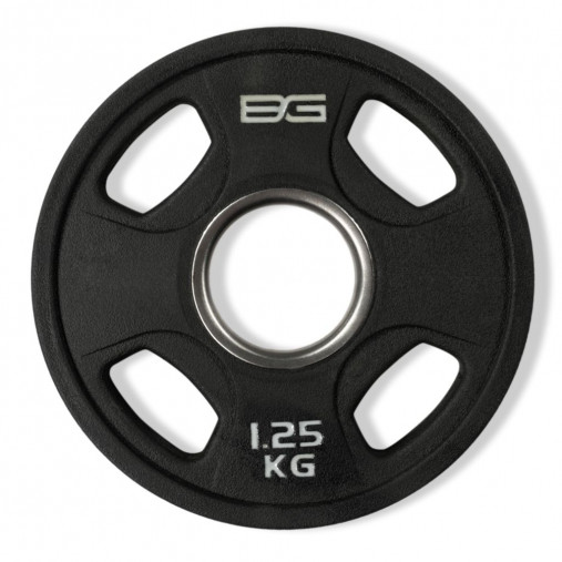 Набор олимпийских дисков 51 мм BRONZE GYM 1,25-25 кг (157,5 кг) профессиональные с хватами, полиуретановое покрытие Набор олимпийских дисков 51 мм BRONZE GYM 1,25-25 кг (157,5 кг) профессиональные с хватами, полиуретановое покрытие