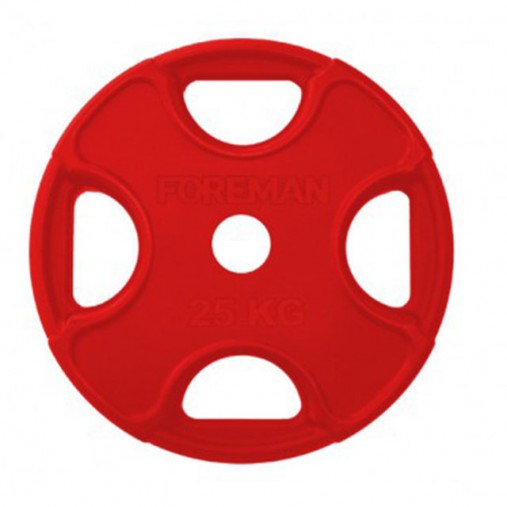 Обрезиненный диск FOREMAN FMPRR-25KGRD (25 кг) Обрезиненный диск FOREMAN FMPRR-25KGRD (25 кг)
