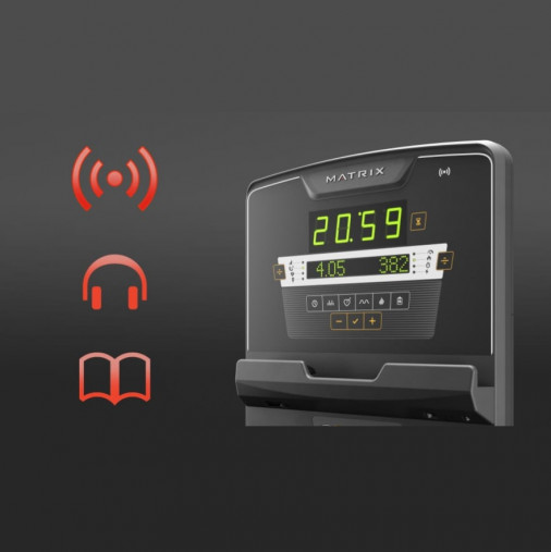 Эллиптический тренажер Matrix Endurance. Консоль LED Эллиптический тренажер Matrix Endurance. Консоль LED