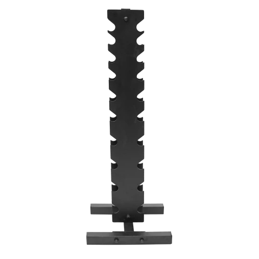 Набор хромированных гантелей BRONZE GYM 1-10 кг (10 пар) в комплекте со стойкой