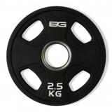 Набор олимпийских дисков 51 мм BRONZE GYM 1,25-20 кг (107,5 кг) с хватами