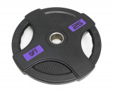 Диск олимпийский обрезиненный черный с двумя хватами 25 кг Original Fit.Tools ф50 мм