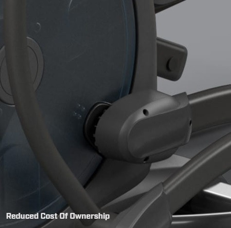 Эллиптический эргометр Matrix Performance Ascent Trainer (с изменяющимся углом наклона и длиной шага) с базовой консолью LED