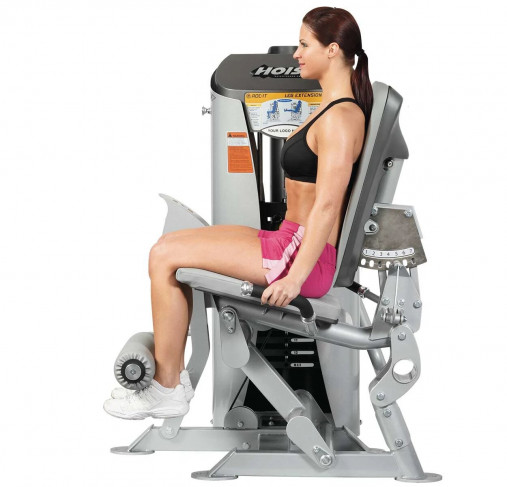 Разгибание ног сидя ROC-IT Hoist RS-1401 матовый черный/черный