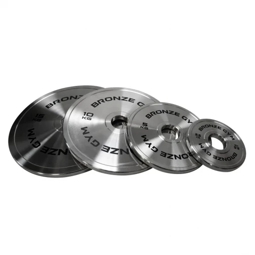 Диск олимпийский BRONZE GYM стальной 25 кг хромированный 51мм