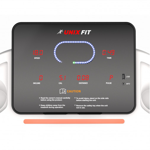 Беговая дорожка UNIX Fit ST-630R White Беговая дорожка UNIX Fit ST-630R White