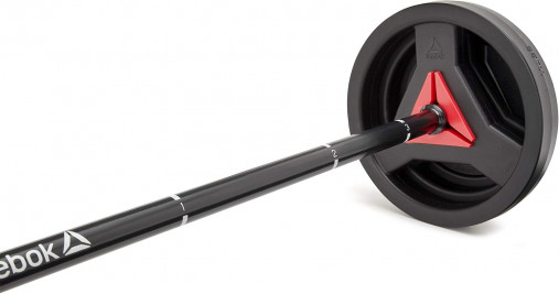 Штанга разборная для аэробики REEBOK Weight Set, 20 кг (гриф 140 см, втулка 25мм, хват 25 мм) Штанга разборная для аэробики REEBOK Weight Set, 20 кг (гриф 140 см, втулка 25мм, хват 25 мм)