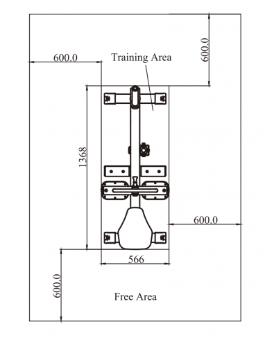 Impulse IFP1623 икроножные сидя, профессиональный тренажер