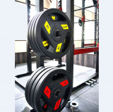 Диск обрезиненный 5 кг черно-красный AeroFit AFPLC