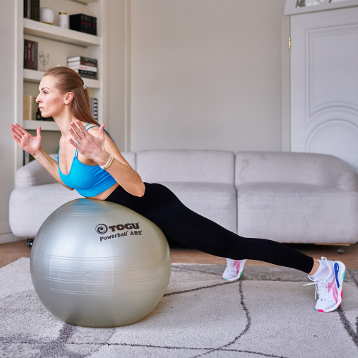 Гимнастический мяч TOGU ABS Powerball 65 см синий Гимнастический мяч TOGU ABS Powerball 65 см синий