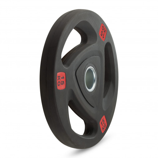 Набор дисков 51 мм. с 3-мя хватами от 2,5-25 кг VictoryFit (155 кг, 6 пар) серии ST с полиуретановым покрытием Набор дисков 51 мм. с 3-мя хватами от 2,5-25 кг VictoryFit (155 кг, 6 пар) серии ST с полиуретановым покрытием