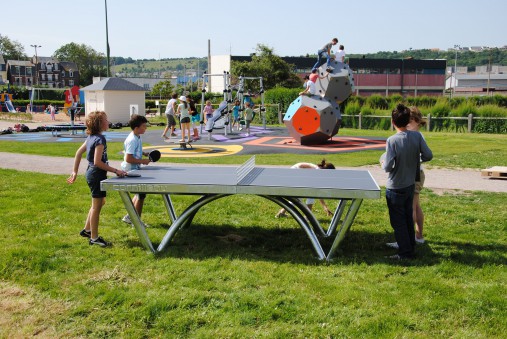 Всепогодный стол Cornilleau Park (серый) 