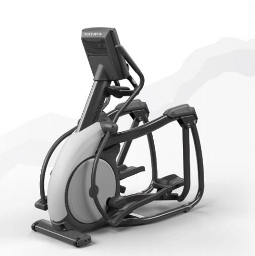 Эллиптический тренажер Matrix Performance. Консоль Touch Base - сенсорный экран диагональю 16 дюймов.