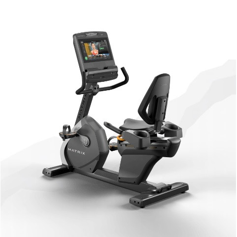 Горизонтальный велотренажер Matrix Performance. Консоль Touch Горизонтальный велотренажер Matrix Performance. Консоль Touch