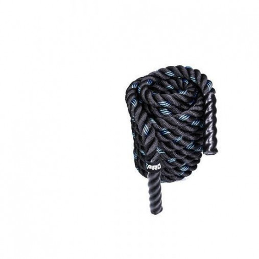 Тренировочный канат LIVEPRO Battle Rope 3,8 см x 12 м, черный Тренировочный канат LIVEPRO Battle Rope 3,8 см x 12 м, черный