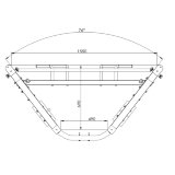 Двойная блочная стойка Protrain HCXK-1011