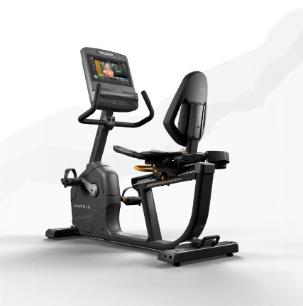 Горизонтальный велотренажер Matrix Endurance. Консоль Touch Горизонтальный велотренажер Matrix Endurance. Консоль Touch