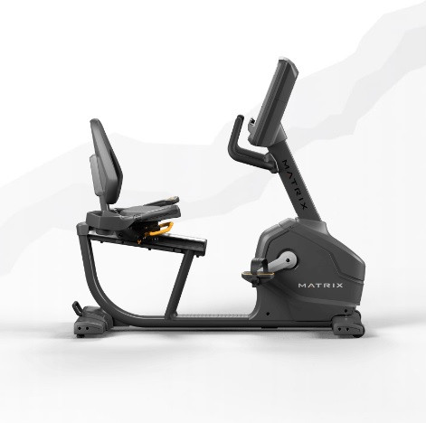 Горизонтальный велотренажер Matrix Endurance. Консоль Touch Горизонтальный велотренажер Matrix Endurance. Консоль Touch