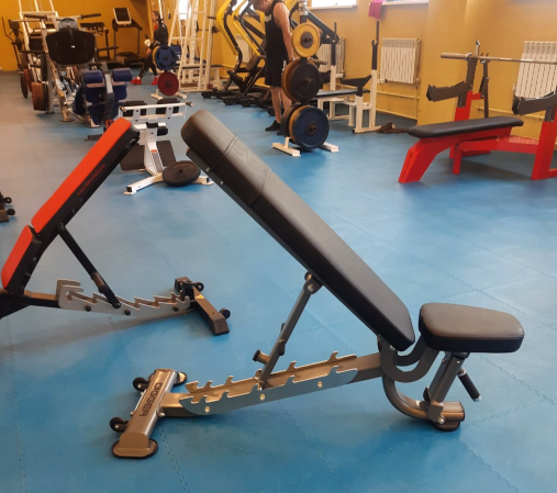 Скамья силовая регулируемая с отрицательным углом Hasttings Digger HD034-4 для пресса и жима штанги Скамья силовая регулируемая с отрицательным углом Hasttings Digger HD034-4 для пресса и жима штанги