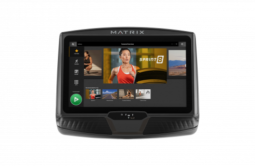 Велоэргометр Matrix R50XUR горизонтальный домашний с 22-дюймовым сенсорным дисплеем