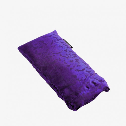 Повязка на глаза HUGGER MUGGER Silk Eyebag Herbal Filling индиго