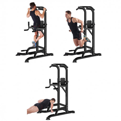 Напольный турник VictoryFit VF-T55 регулируемый, с брусьями и отжиманием Напольный турник VictoryFit VF-T55 регулируемый, с брусьями и отжиманием