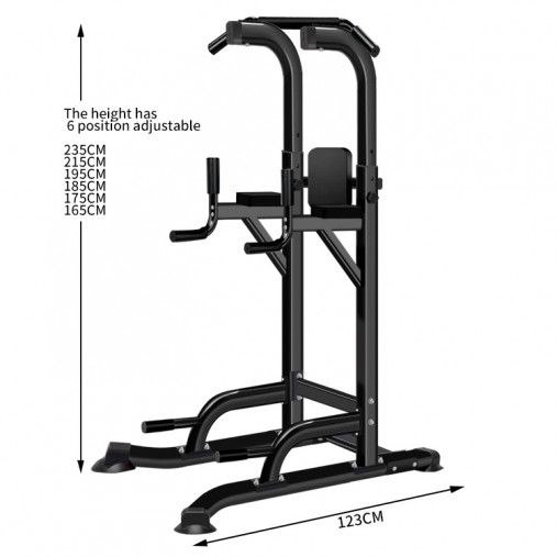 Напольный турник VictoryFit VF-T55 регулируемый, с брусьями и отжиманием Напольный турник VictoryFit VF-T55 регулируемый, с брусьями и отжиманием