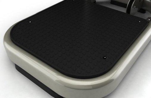 Опора для ног с противоскользящим покрытием.