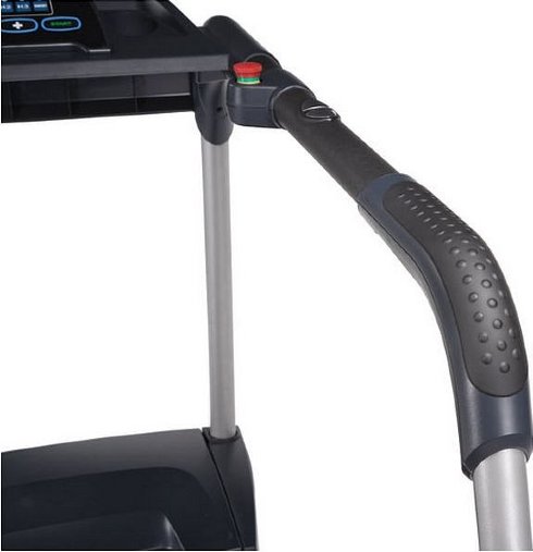 Удобные и надежные нескользящие рукоятки у беговой дорожки AeroFIT WALKPAL 1.5 для реабилитации Удобные и надежные нескользящие рукоятки у беговой дорожки AeroFIT WALKPAL 1.5 для реабилитации