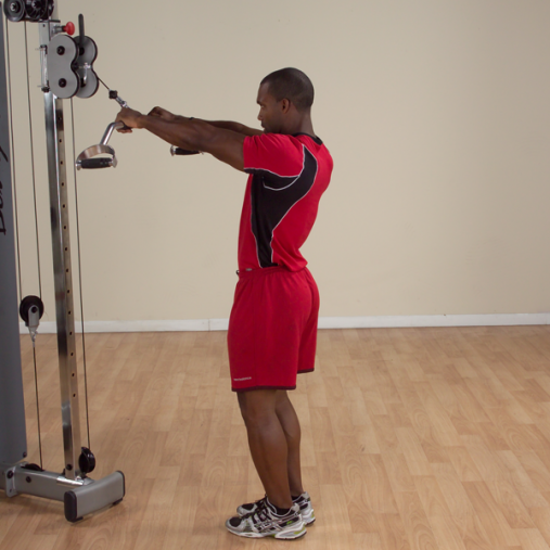 Ручка для мышц спины (параллельный хват) Body-Solid MB438RG